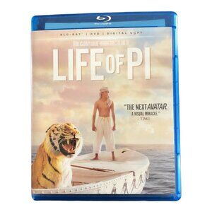 Life of Pi DVD 2012 PG Drama Adventure Movie DVD